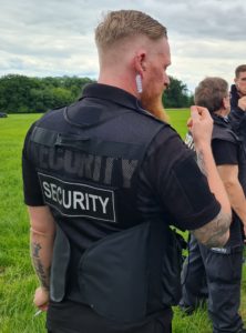 Schutz durch Sicherheitsdienst